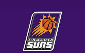 วอลเปเปอร์โลโก้ NBA Phoenix Suns สีม่วง — สกรีนเซฟเวอร์ วอลเปเปอร์