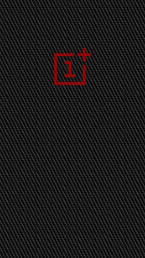 วอลเปเปอร์โลโก้ Oneplus สีแดง