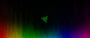 วอลเปเปอร์โลโก้ Razer สีเขียว — 2560x1080 วอลเปเปอร์