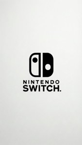 วอลเปเปอร์ ดีไซน์มินิมอลสะอาดตาพร้อมโลโก้ Nintendo Switch