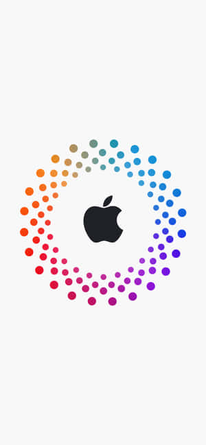 โลโก้สีดำมีจุด Apple HD iPhone สุดเจ๋ง — Oppo Find X8s วอลเปเปอร์