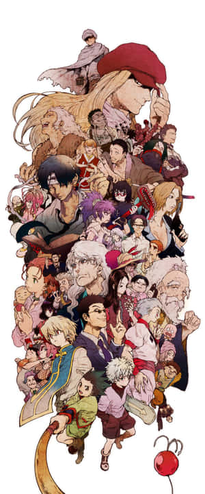 สุนทรียะ Hunter X Hunter — กาแล็กซี่ Z Flip 6 วอลเปเปอร์