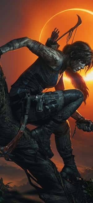 พื้นหลัง iPhone X Shadow Of The Tomb Raider — Redmi K90 วอลเปเปอร์