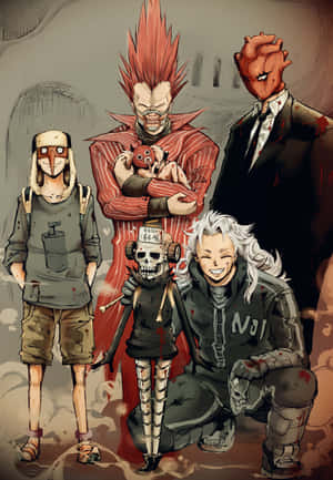 dorohedoro — ไวโว แพด5อี วอลเปเปอร์