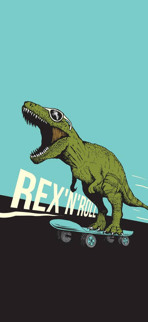 Funny Dinosaur — iPhone 13 Mini วอลเปเปอร์