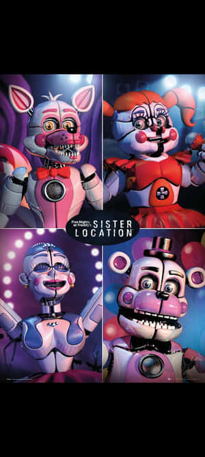 Five Nights At Freddys Sister Location — ZTE Blade A76 วอลเปเปอร์
