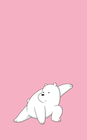 ไอซ์แบร์การ์ตูนท่าต่อสู้ — กาแล็กซี่ แท็บ S10 Lite วอลเปเปอร์
