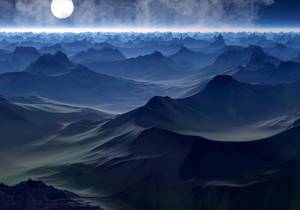 วอลเปเปอร์ไอแพดสวยงามดาวเคราะห์ต่างดาว