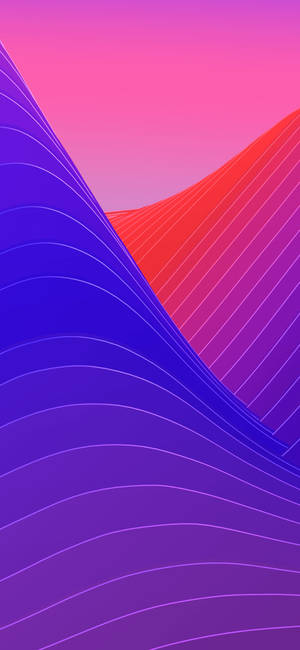 ไอโฟน X ต้นฉบับ คลื่นนามธรรม — iPhone Xs วอลเปเปอร์
