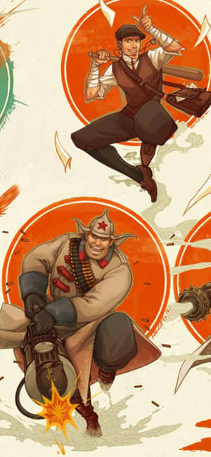ไอโฟน Xs พื้นหลัง TF2 — นูบิอา A76 วอลเปเปอร์